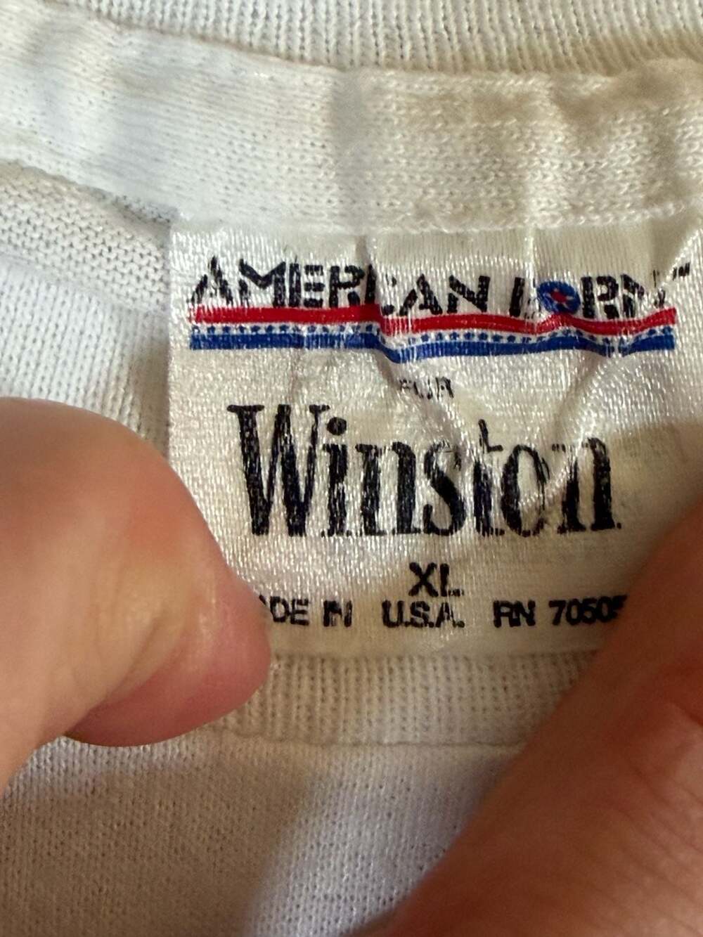 Vintage 1992 Winston Drag Racing Phoenix T Shirt XL USA Single Stitch Pocket Tee - Picture 6 of 10